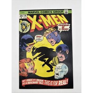 X-Men 90 Marvel Comics Group 1974 Professor X is Dead Bronze Age Grotesk